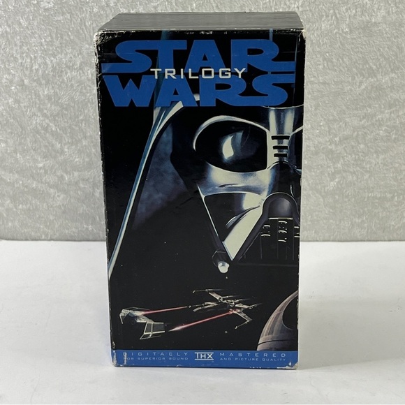 Vintage STARWARS Trilogy VHS 1993 Edition Collectible Film Video - Picture 4 of 7